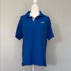 Under Armour Men's Classic Blue Polo